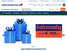 Tablet Screenshot of hollandhockeyhouse.nl